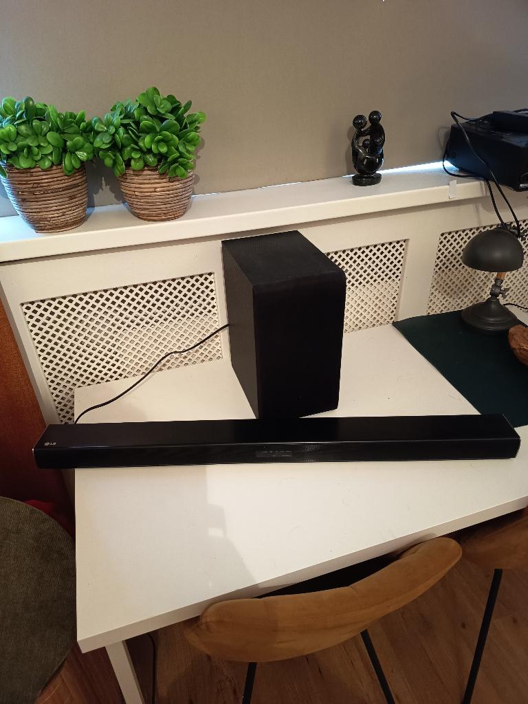 soundbar met actieve basspeaker, Audio, Tv en Foto, Soundbars, Ophalen, Bluetooth, Gebruikt