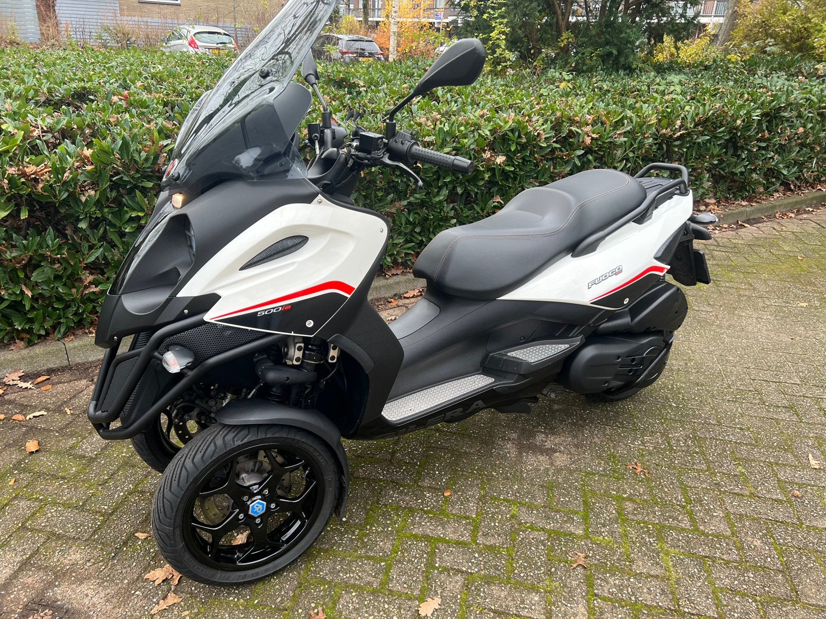 Gilera Fuoco 500cc, Ophalen, Zo goed als nieuw