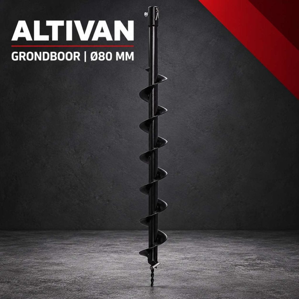 Altivan Grondboor 80 mm 800mm lang Ø20mm aansluiting, Nieuw, <redacted>, Altivan, Ophalen