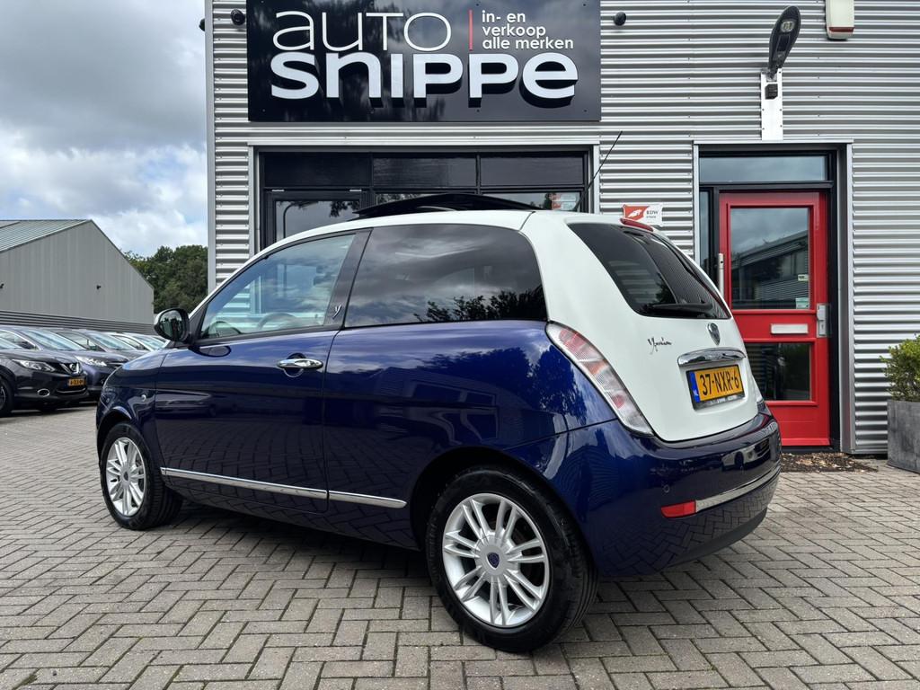 Lancia Ypsilon 1.4 Limited Edition 2010 -AIRCO-CRUISECONTROL, Auto's, Lancia, Voorwielaandrijving, Stof, Gebruikt, 4 cilinders