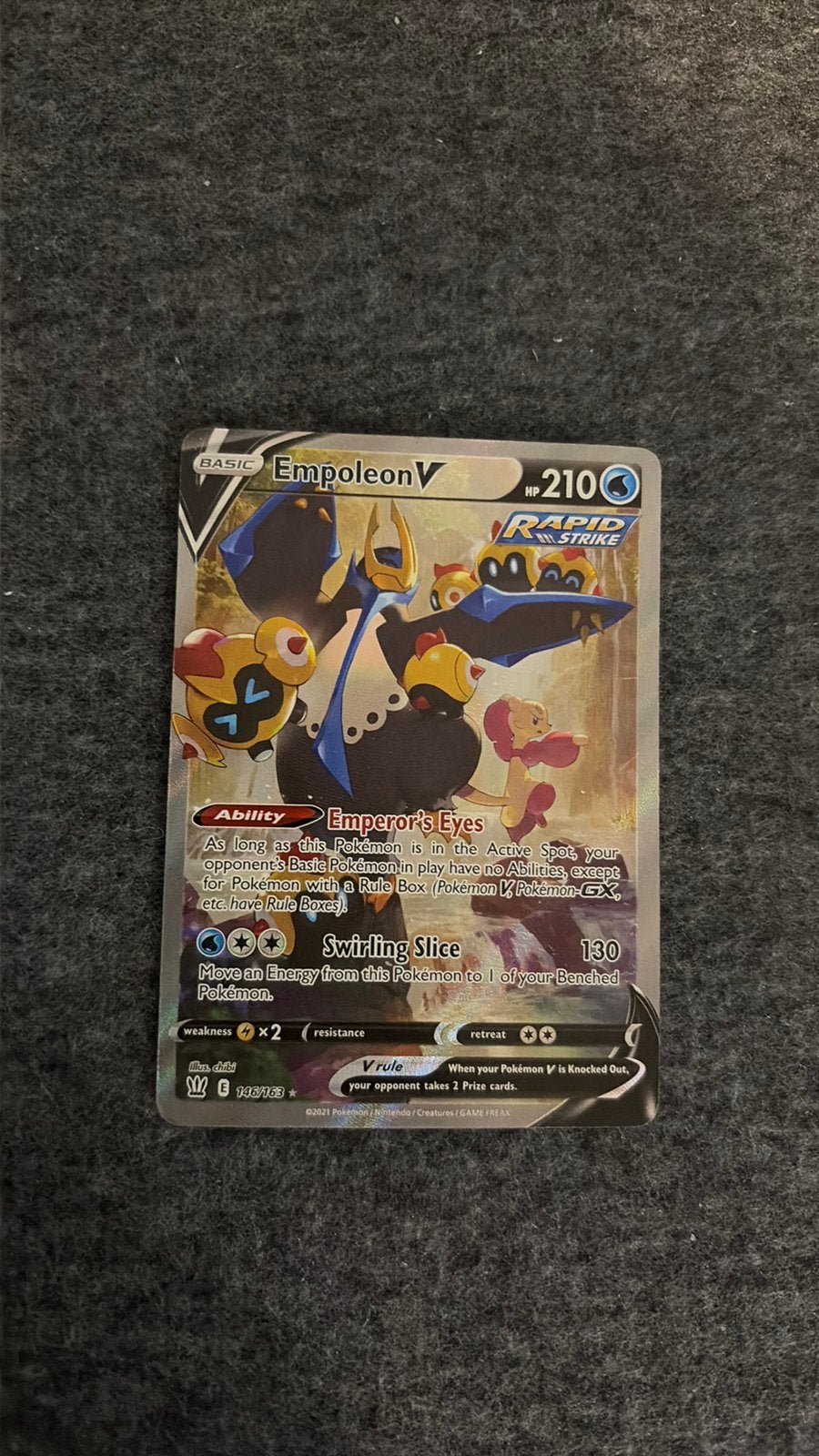 Empoleon V 146/163 BST, Hobby en Vrije tijd, Verzamelkaartspellen | Pokémon, Ophalen of Verzenden, Zo goed als nieuw