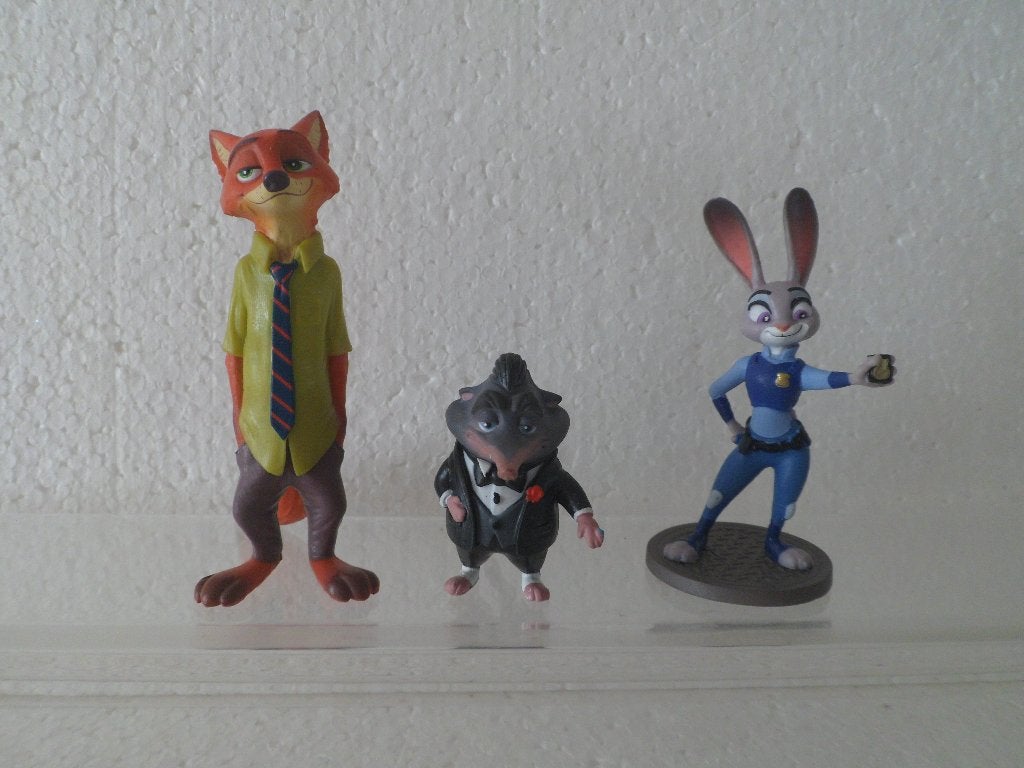 Disney figuurtjes Zootopia, Verzamelen, Ophalen, Overige figuren, Zo goed als nieuw, Beeldje of Figuurtje