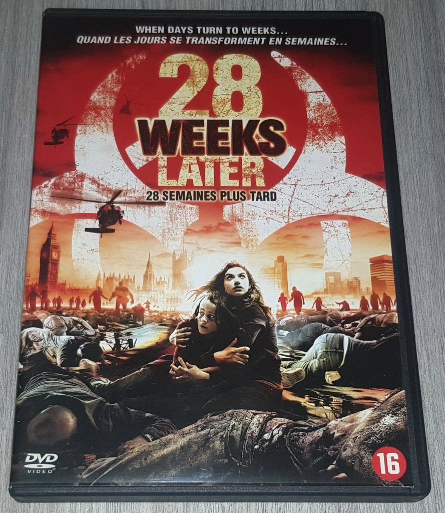 DVD 28 Weeks Later, Vanaf 16 jaar, Ophalen of Verzenden, Zo goed als nieuw, Overige genres