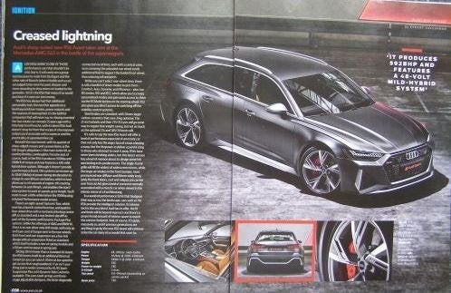 Audi RS6 Avant C8 ? eerst 20x autotest lezen, Ophalen, Gelezen, Audi