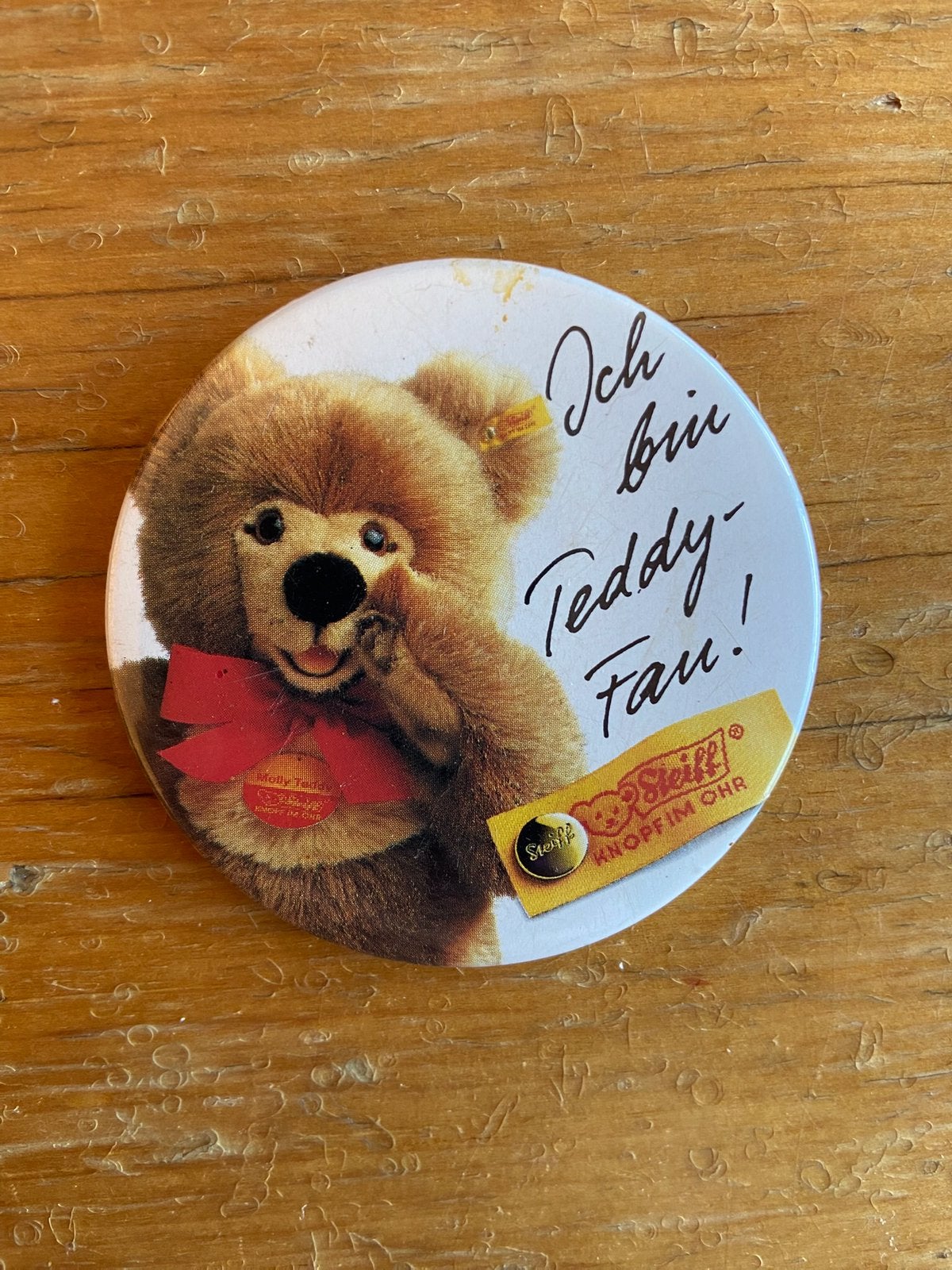 Steiff badge, broche, Ophalen of Verzenden, Overige typen, Steiff