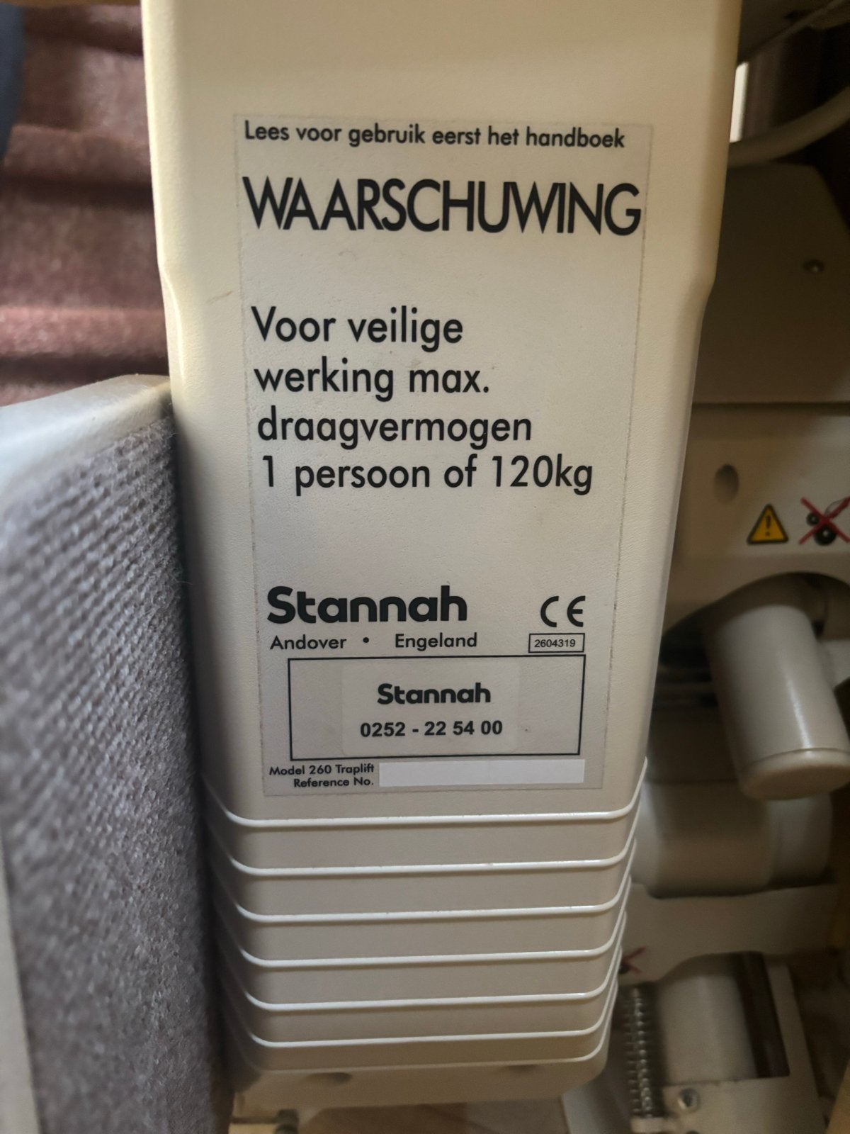 Prima Traplift ter overname, Diversen, Trapliften, Ophalen, Gebruikt