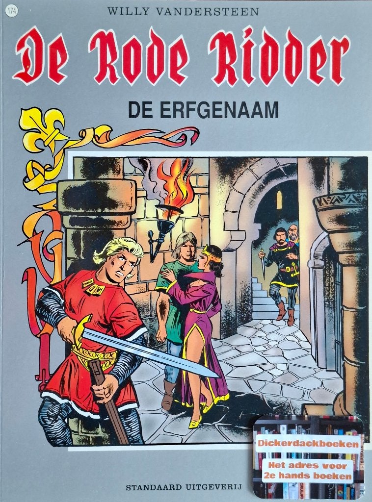 De Rode Ridder nr 174; De erfgenaam, Willy Vandersteen, Eén stripboek, Ophalen of Verzenden, Zo goed als nieuw