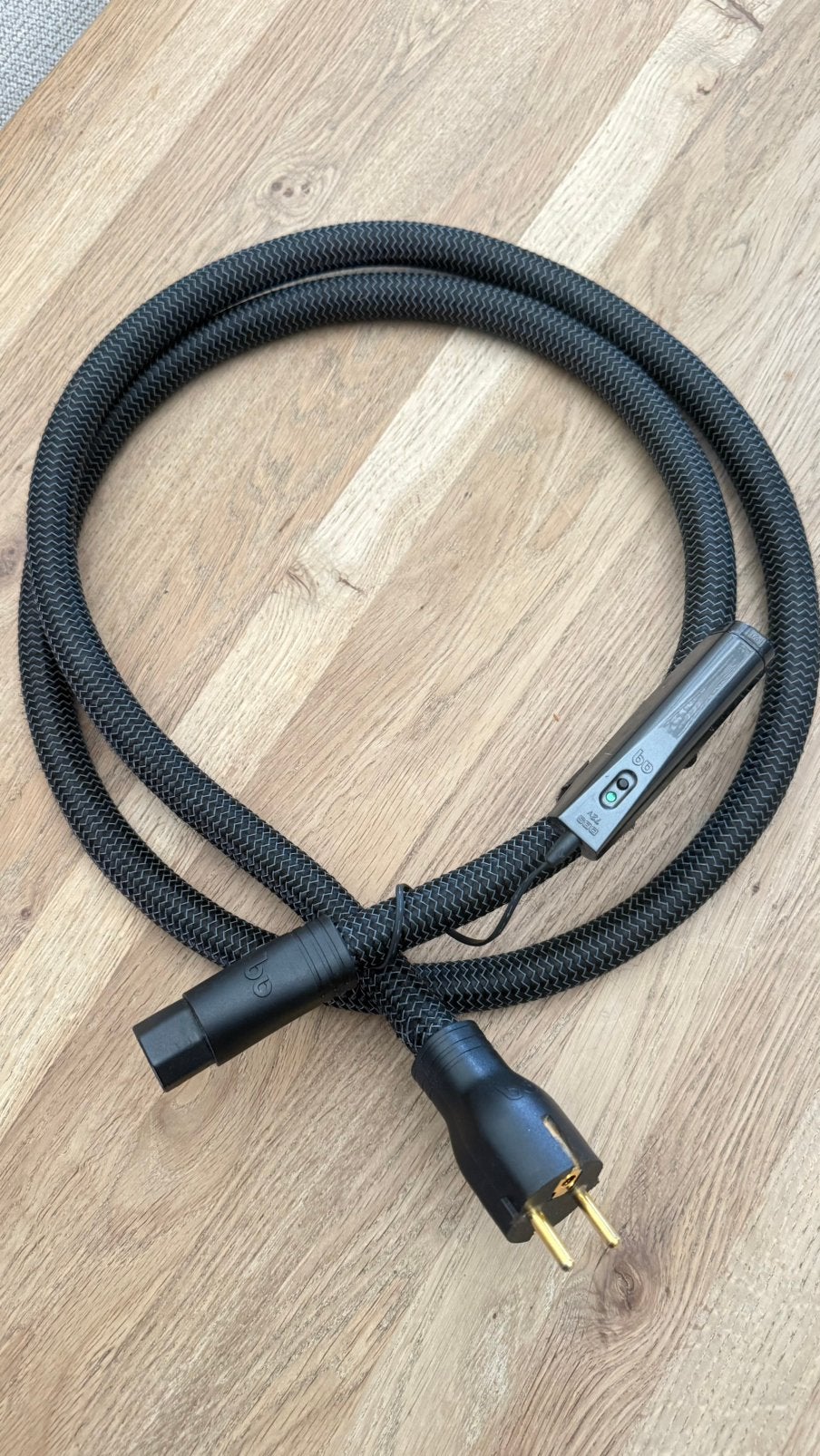 Audioquest Blizzard Power Cable 2 meter, Verzenden, Zo goed als nieuw, Minder dan 2 meter, Overige kabels