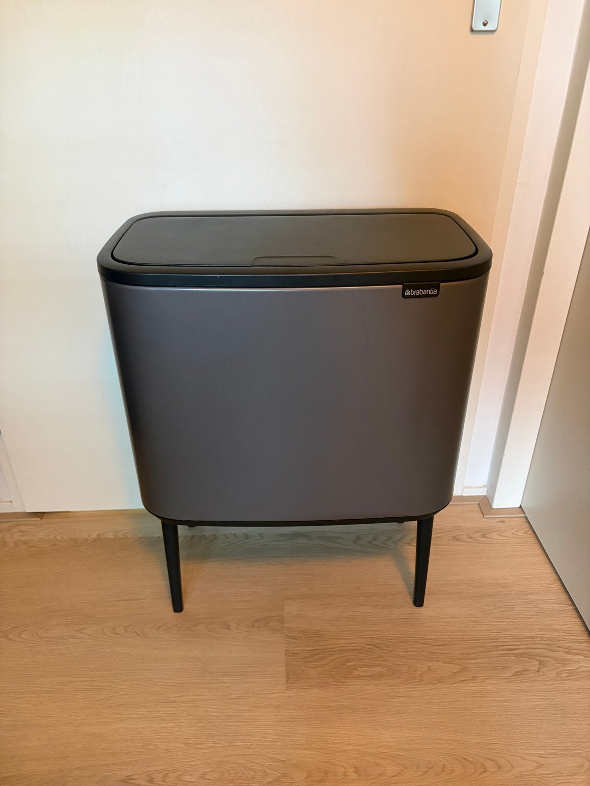 Brabantia Bo Touch Bin Hi 2x30L - Afvalscheiding, Ophalen, Gebruikt, 40 liter of meer, 75 – 100