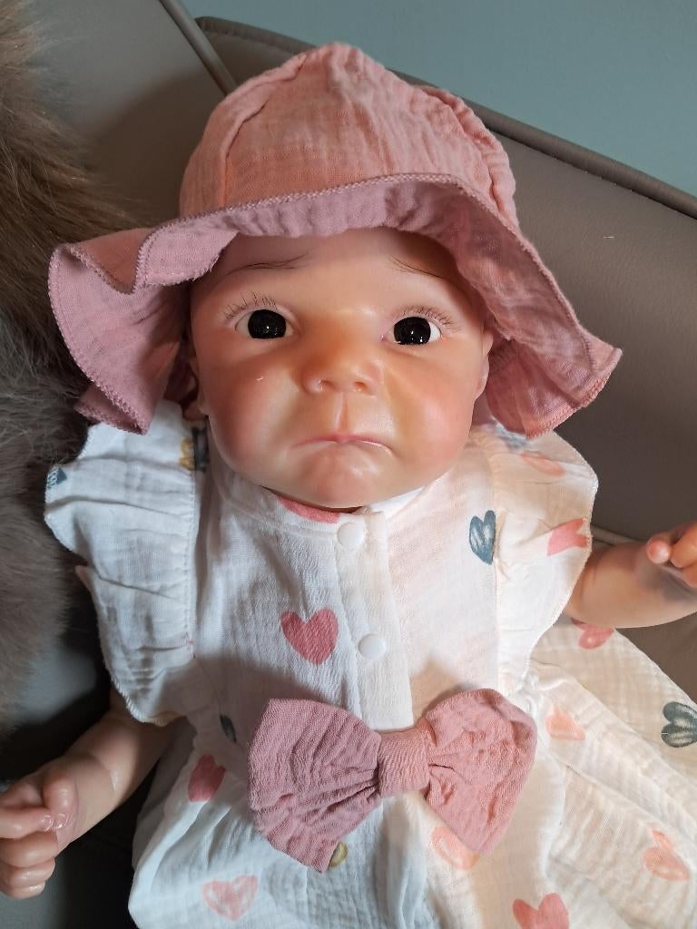 Reborn baby, Verzamelen, Ophalen of Verzenden, Nieuw, Babypop, Levensecht of Reborn