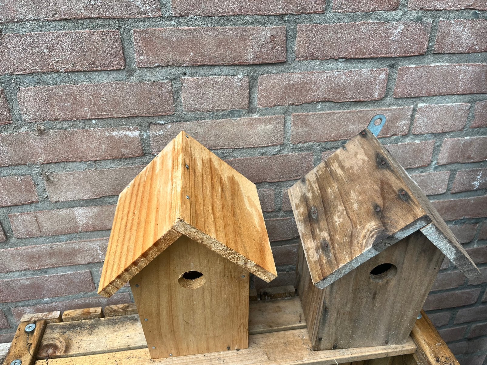 Vogelhuisjes, Ophalen of Verzenden, Gebruikt