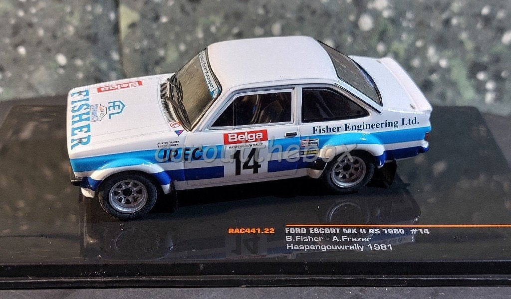 Ford Escort MK I RS 1800 #14 1:43 Ixo V1126, Verzenden, Nieuw, Auto, Overige merken