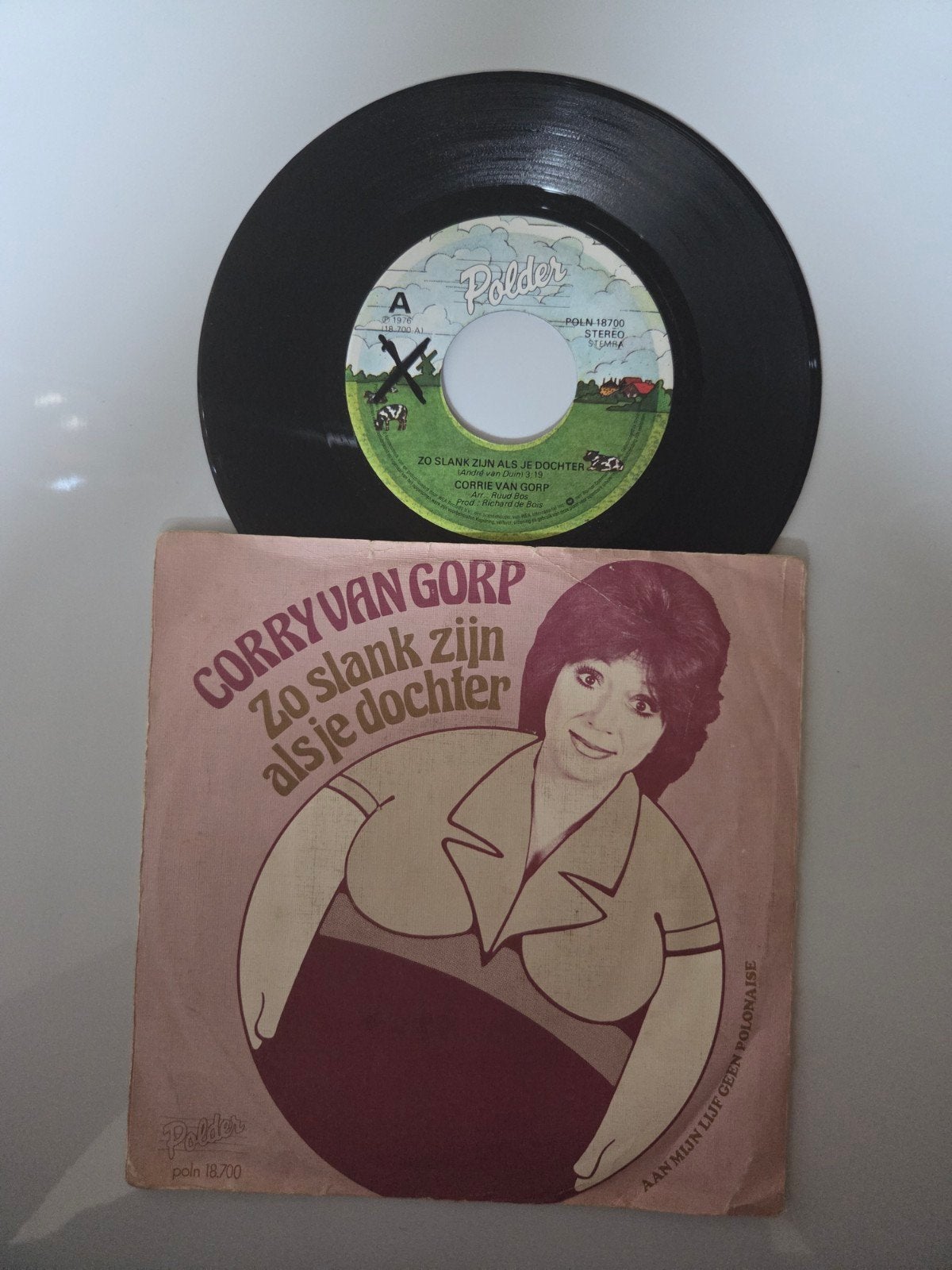 Corry van Gorp - Zo slank zijn als je dochter, Cd's en Dvd's, Ophalen of Verzenden, Gebruikt, 7 inch, Nederlandstalig