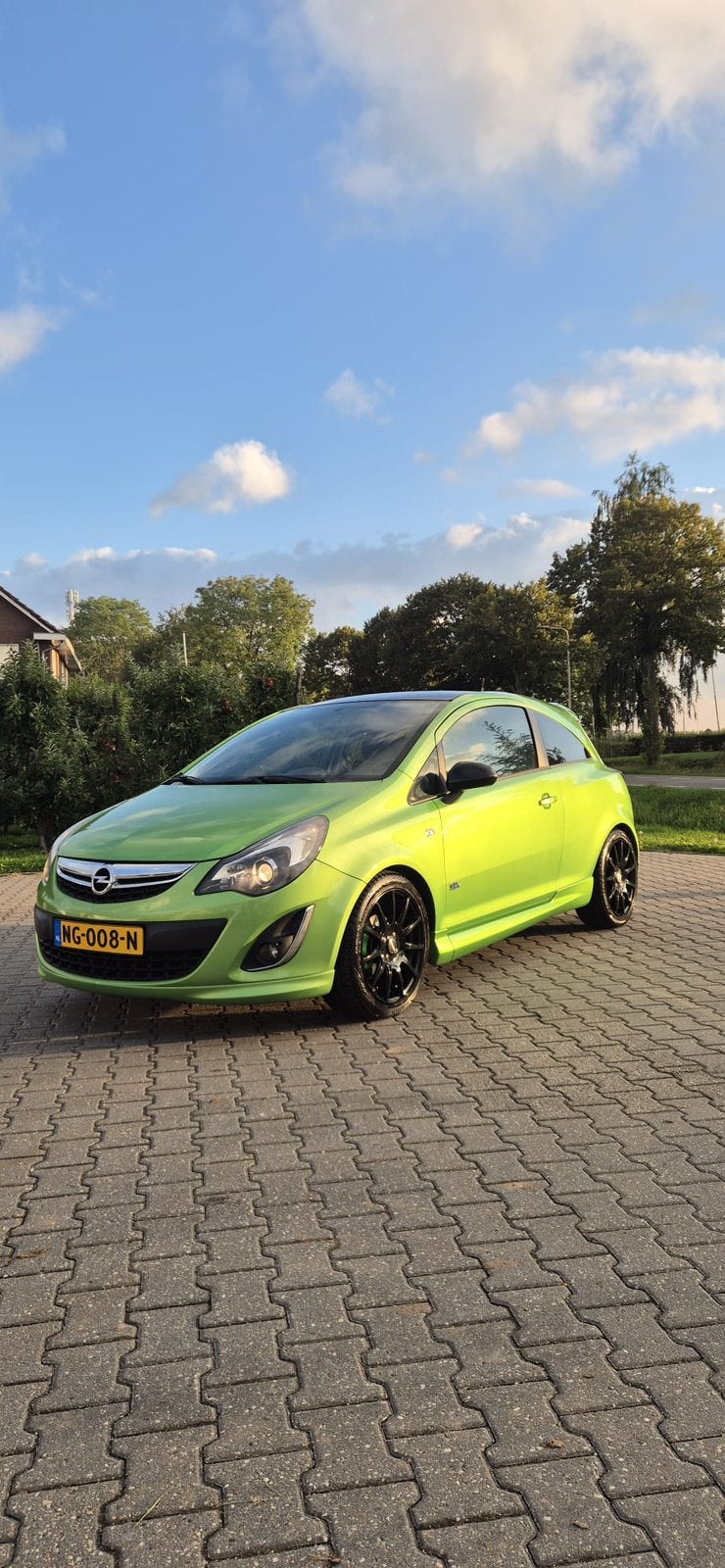 Opel Corsa 1.4 16v OPC line Color Edition, Auto's, Voorwielaandrijving, Navigatiesysteem, 101 pk, 1398 cc