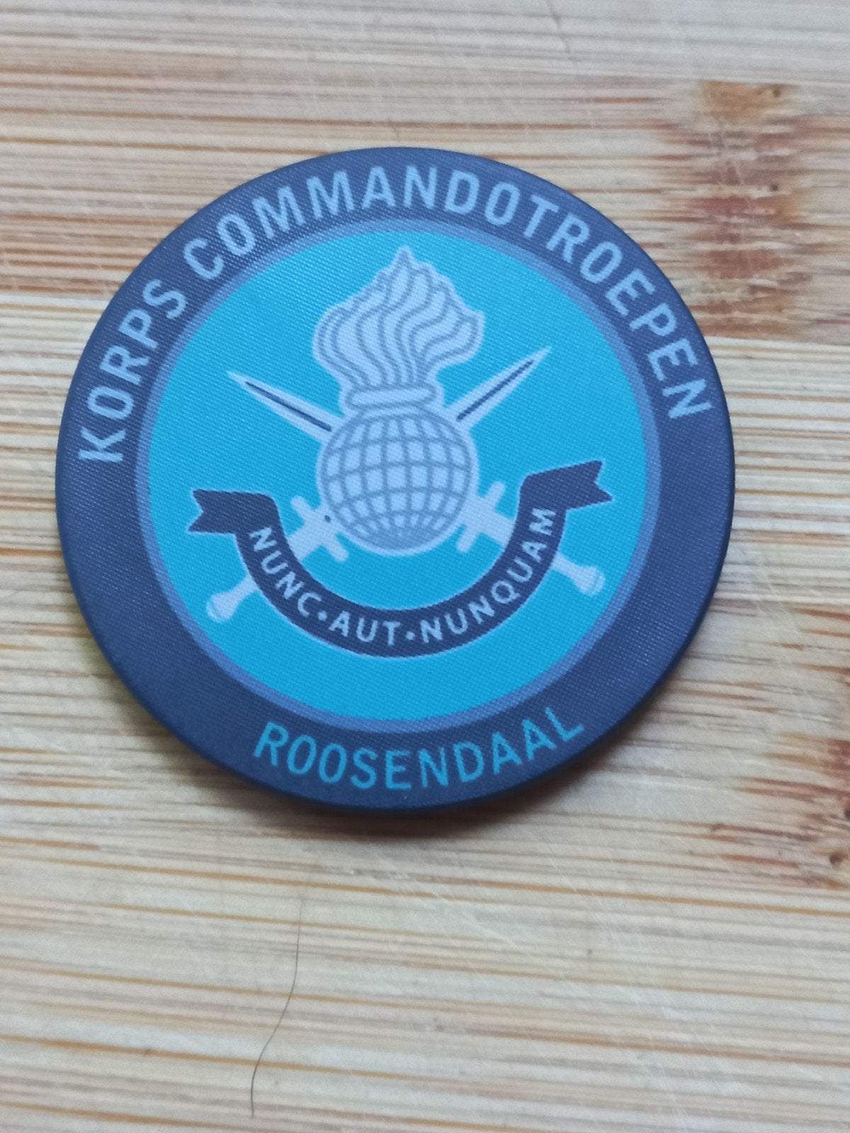 Challenge Coin Korps Commandotroepen Roosendaal, Ophalen of Verzenden