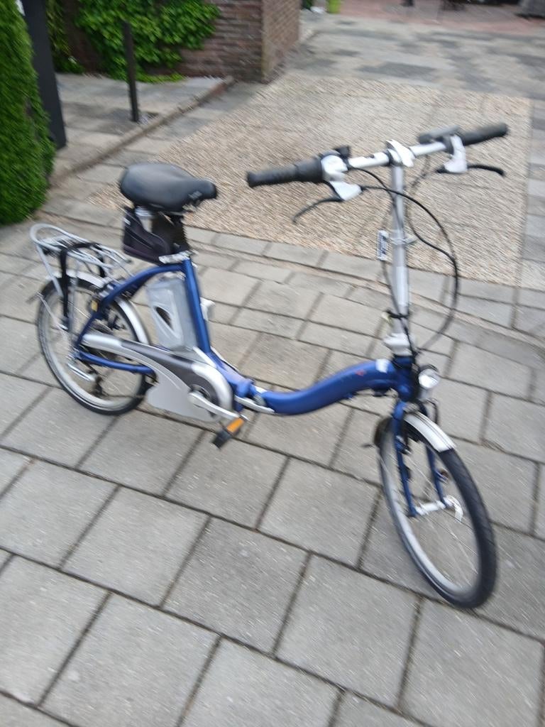 Zgan flyer vouwfiets zeer netjes 26v 60km bereik, Ophalen of Verzenden, Zo goed als nieuw, 20 inch of meer