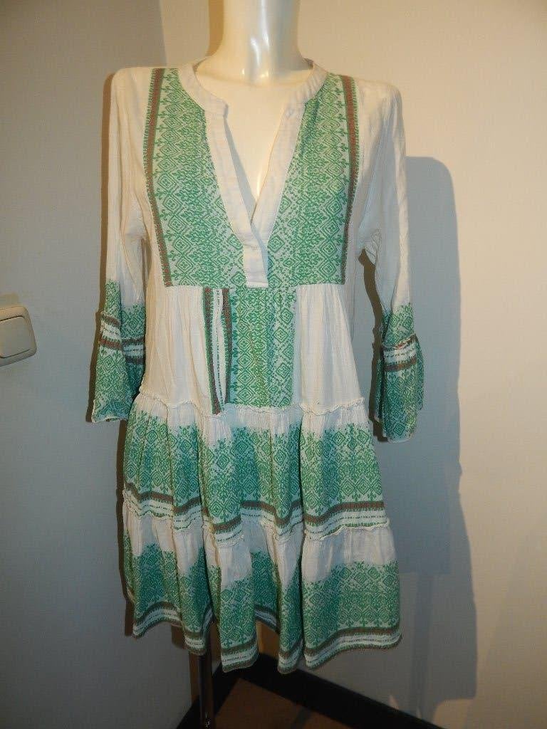 Devotion ibiza jurk heerlijke vakantie jurk borduursel M, Kleding | Dames, Jurken, Maat 38/40 (M), Overige kleuren, Verzenden