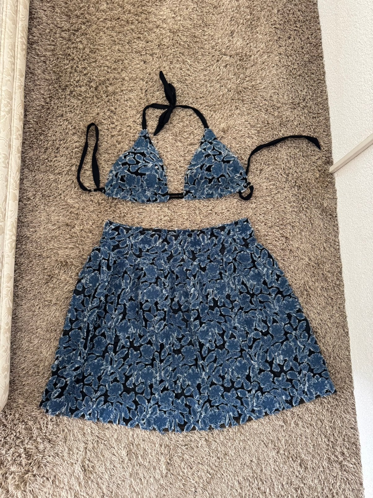 Pain de sucre bikini 80D met rok, Ophalen of Verzenden, Zo goed als nieuw, Zwart, Bikini