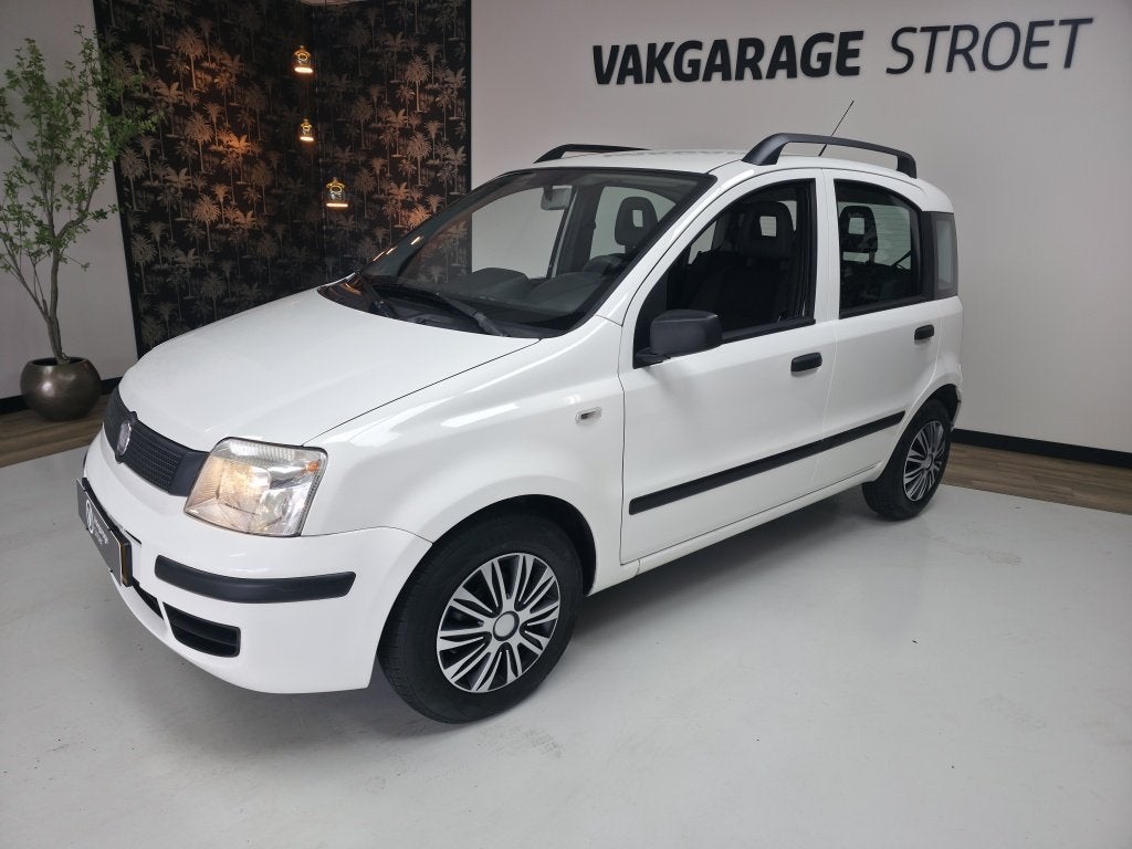 Fiat Panda 1.1 | nw distributie en uitlaat | beurt | trekh |, Stof, Zwart, 4 stoelen, Wit