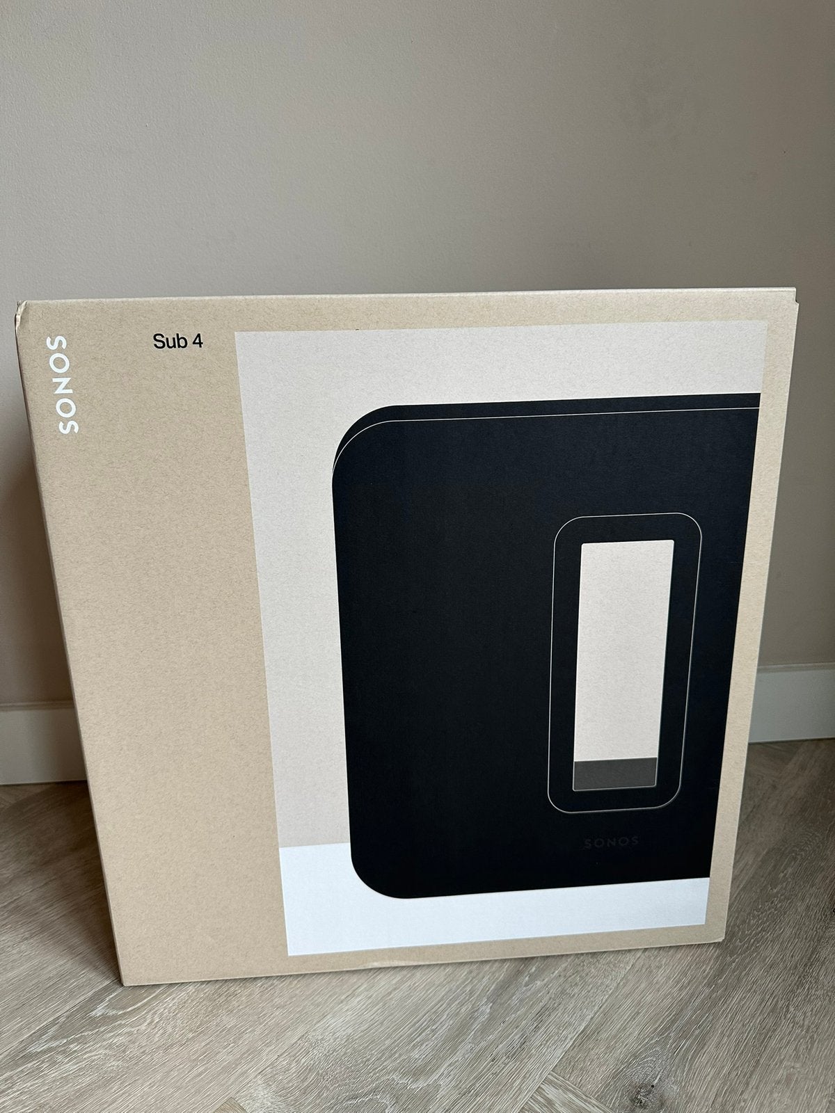 Sonos Sub Gen 4 Zwart *Nieuw*, Audio, Tv en Foto, Luidsprekers, Nieuw, Ophalen of Verzenden, Sonos, 120 watt of meer