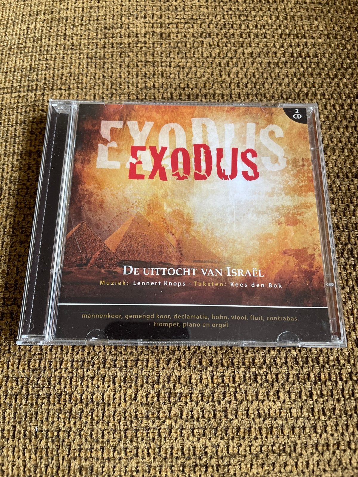 Exodus: De Uittocht van Israël - 2 cd-box, Ophalen of Verzenden, Zo goed als nieuw, Klassieke kerkmuziek, Inclusief doosje