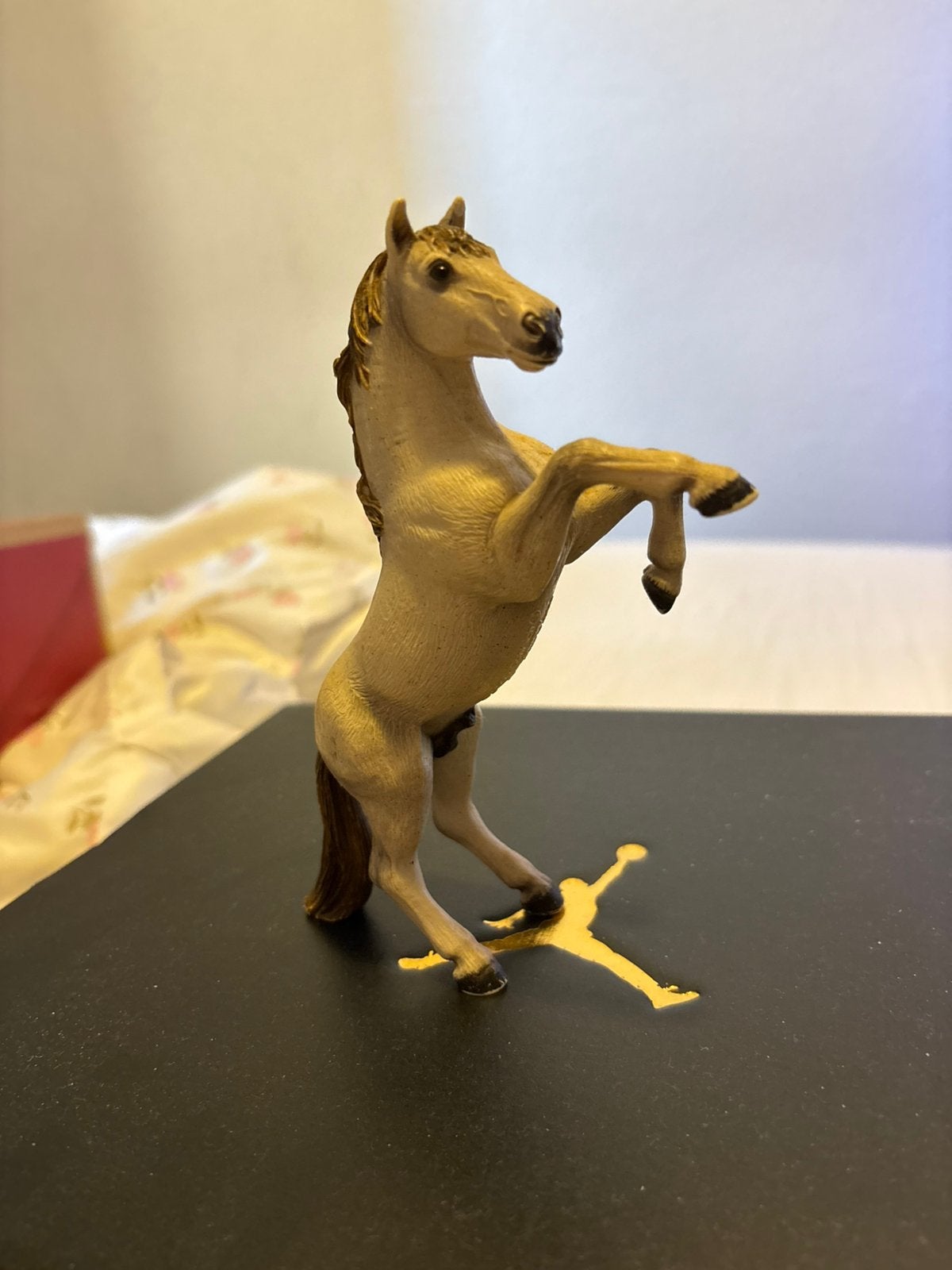 Schleich mustang hengst, Ophalen of Verzenden, Zo goed als nieuw, Paard, Beeldje of Figuurtje