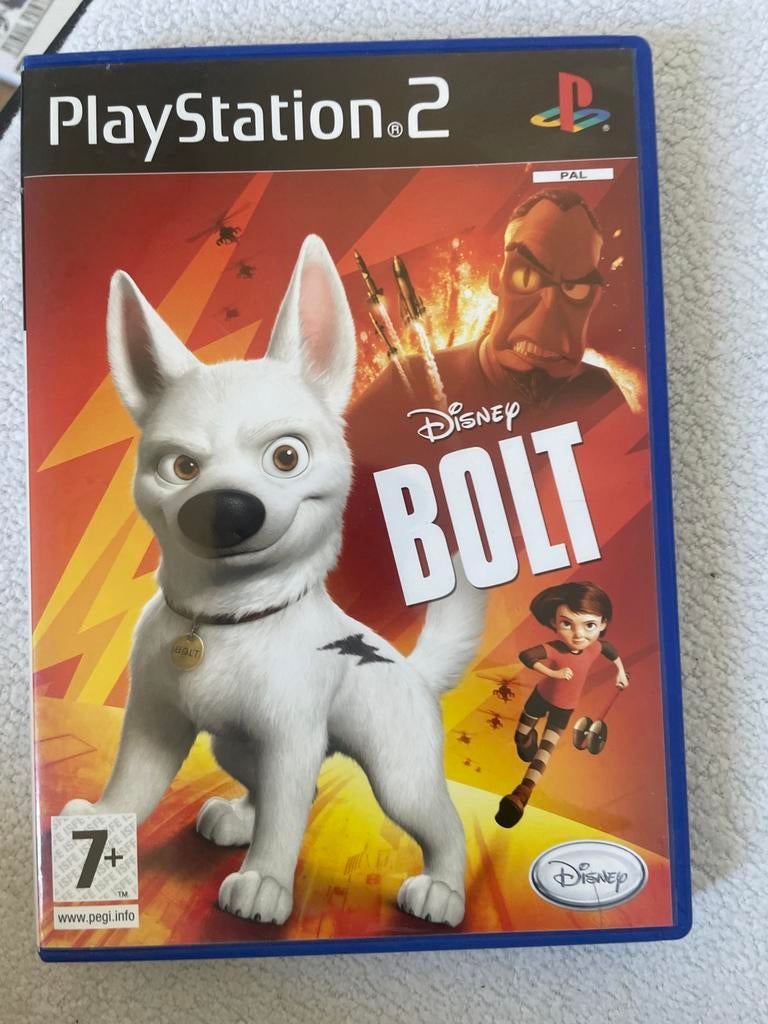 Disney Bolt - PlayStation 2 (PS2) Game, Avontuur en Actie, Gebruikt, 1 speler, Ophalen of Verzenden