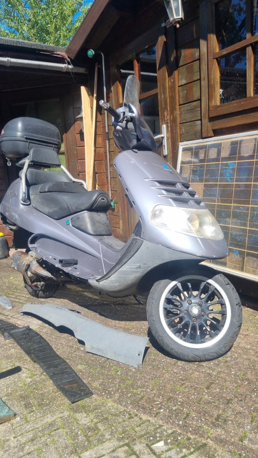 Piaggio Hexagon LX 180cc A1 - Opknapper, Fietsen en Brommers, Scooters | Piaggio, Ophalen, Tweetakt, Gebruikt, Overige modellen