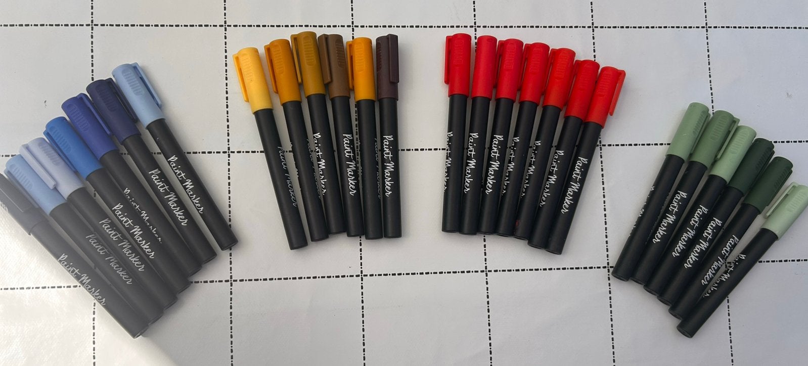 26 verfmarkers / paint markers bv voor happy stones, Ophalen of Verzenden, Zo goed als nieuw