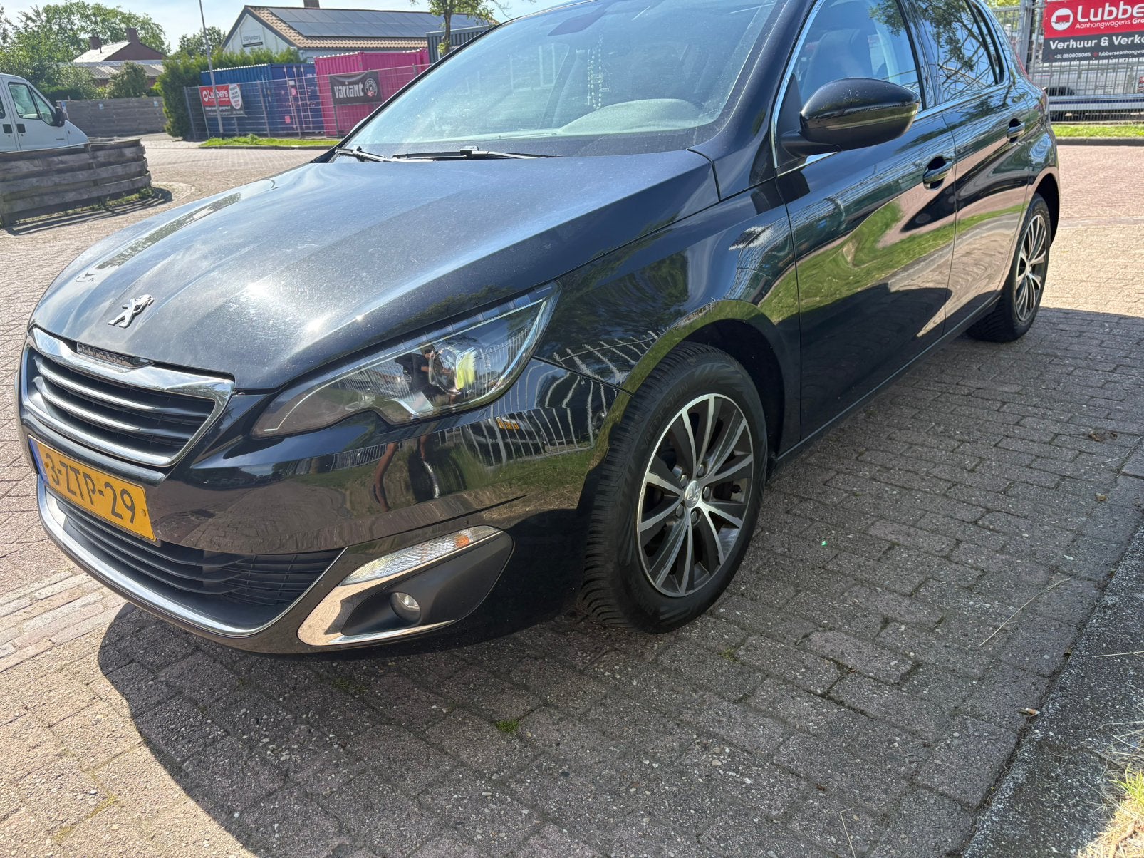 Peugeot 308 1.2E-THP 81/110 5-D 2015 Zwart, Auto's, Peugeot, Voorwielaandrijving, 1199 cc, 1055 kg, Origineel Nederlands