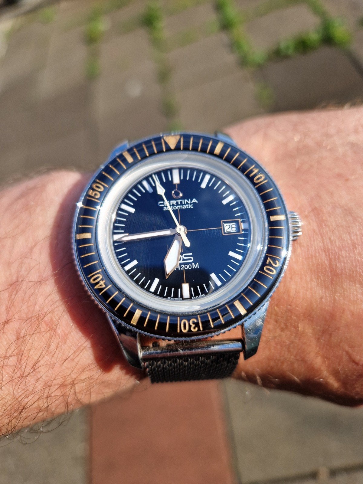 Certina DS PH200M Automatic Duiker, Overige merken, Staal, Staal, Polshorloge
