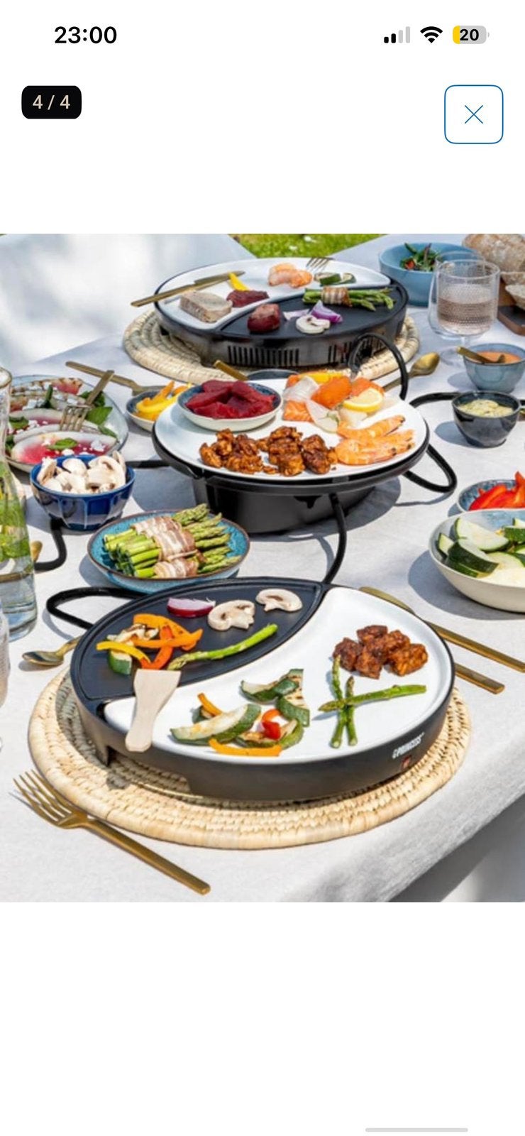 Princess dinnerset, Witgoed en Apparatuur, Gourmetstellen, Ophalen of Verzenden, Nieuw, 4 t/m 7 personen