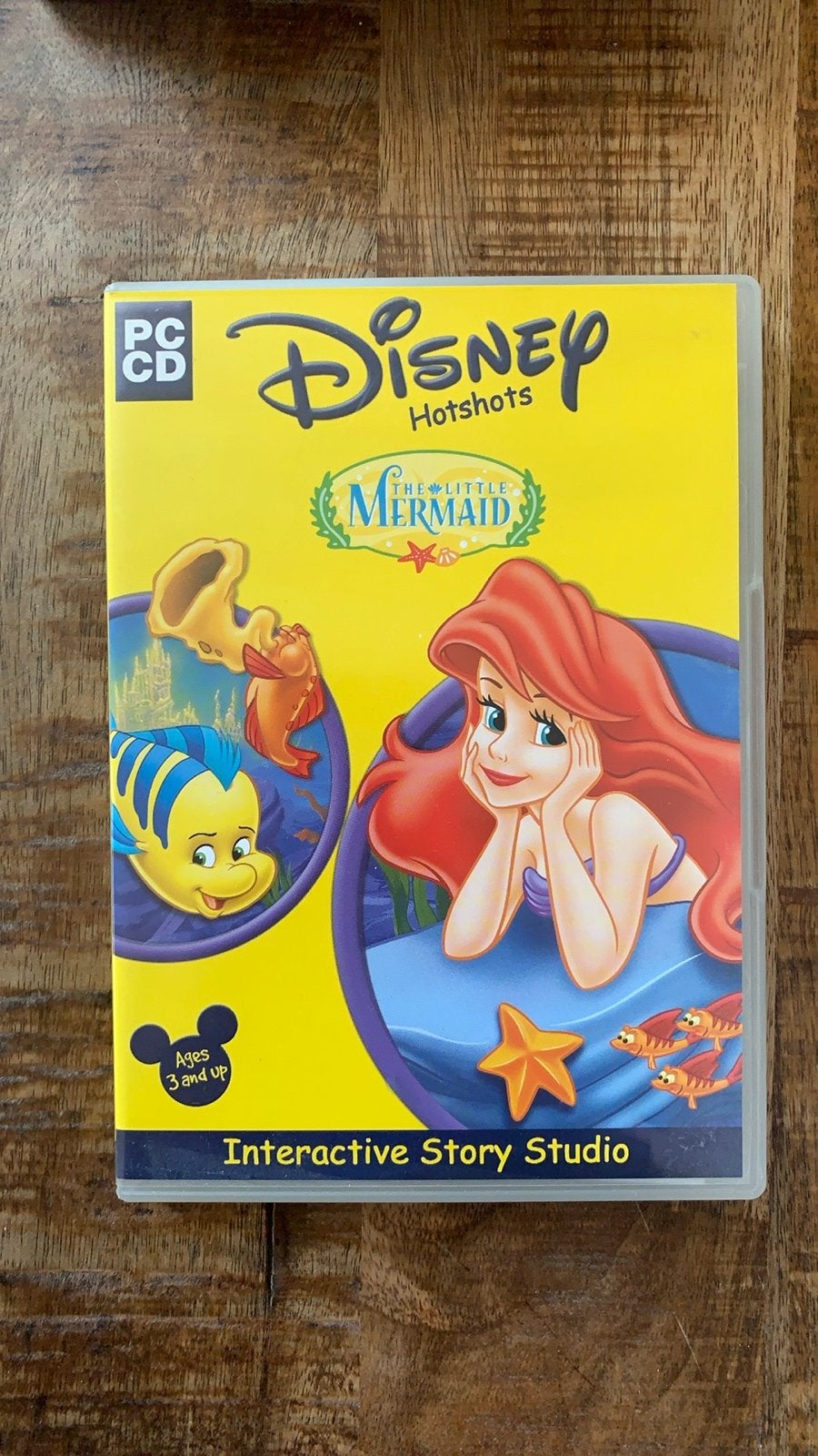 Disney Hotshots: De Kleine Zeemeermin PC CD-ROM, Spelcomputers en Games, Games | Pc, Puzzel en Educatief, 1 speler, Ophalen of Verzenden