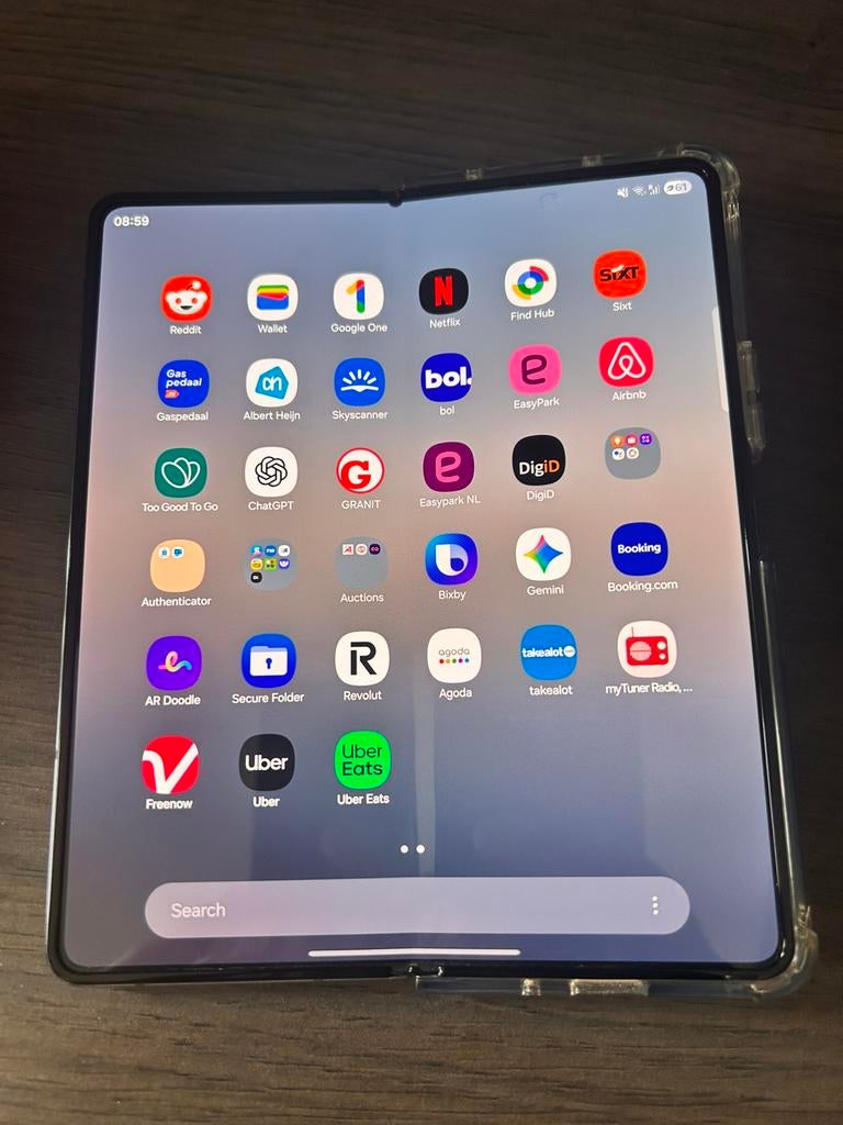 Samsung Fold 4 blue 256GB, Telecommunicatie, Mobiele telefoons | Samsung, Blauw, Touchscreen, Ophalen of Verzenden, Zo goed als nieuw