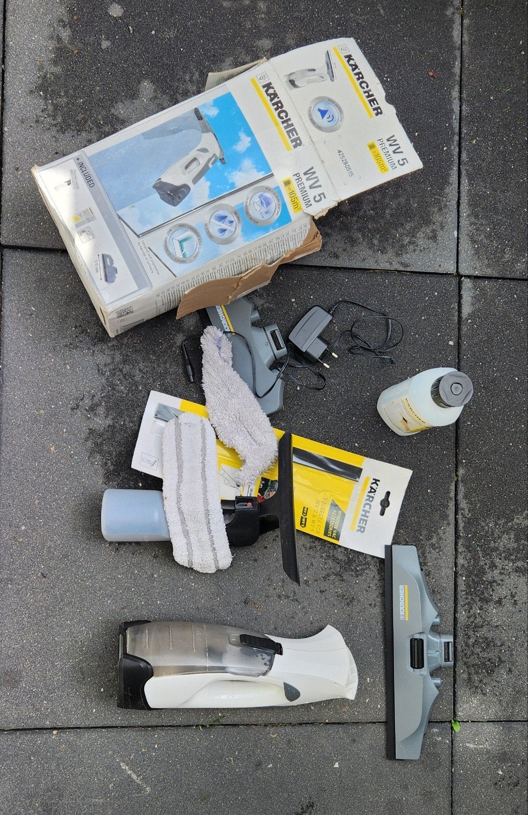 Karcher WV5 Premium Raamwisser - Streeploos Schoonmaken, Ophalen, Raamwisser of Trekker