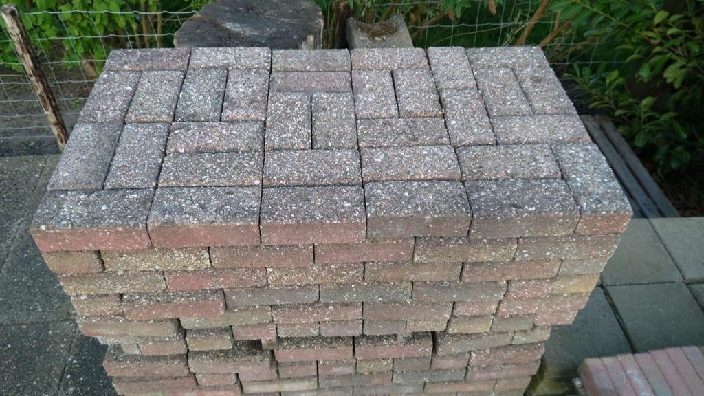 BKK straatklinkers, Tuin en Terras, Ophalen, Gebruikt, Beton, Klinkers