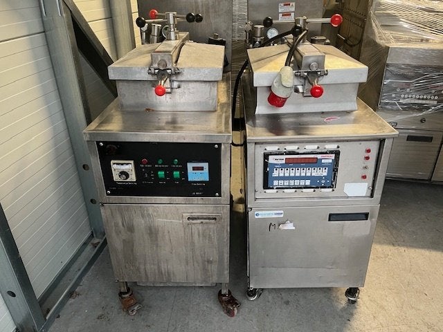 SPOED! 2x Henny Penny Hogedruk frituur werkend op elektra, Witgoed en Apparatuur, Ophalen of Verzenden, Zo goed als nieuw, Airfryer XXL