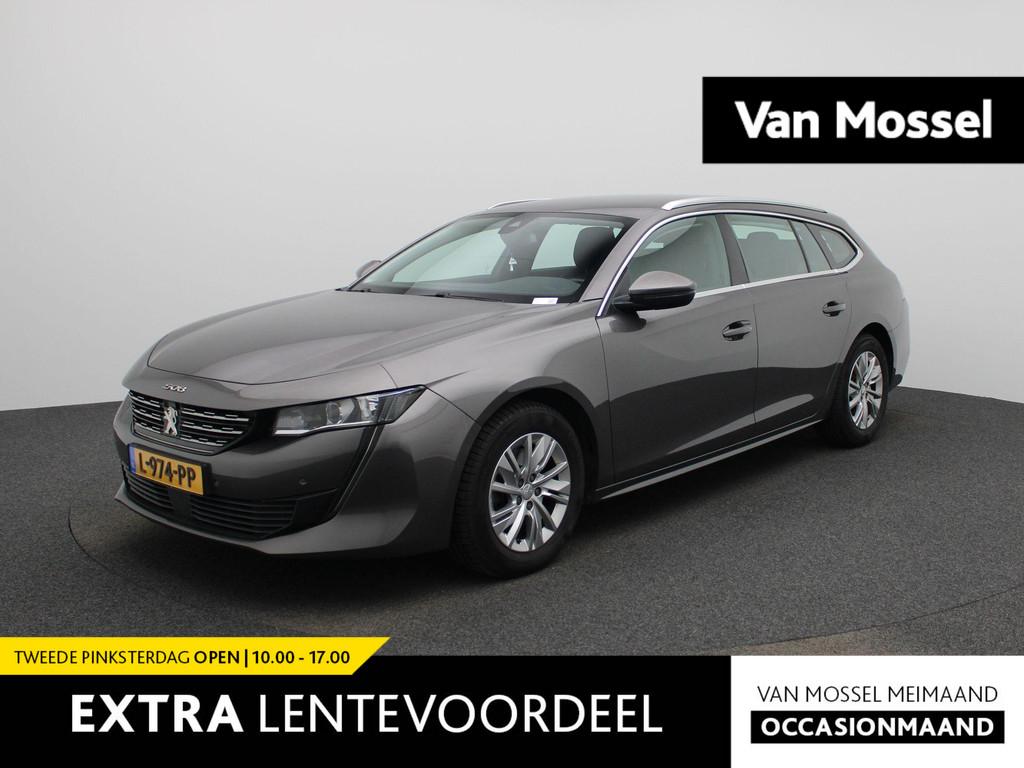 Peugeot 508 SW 1.2 PureTech Blue Lease Active Automaat | Nav, Auto's, Peugeot, Bedrijf, Te koop, ABS, Achteruitrijcamera, Airbags
