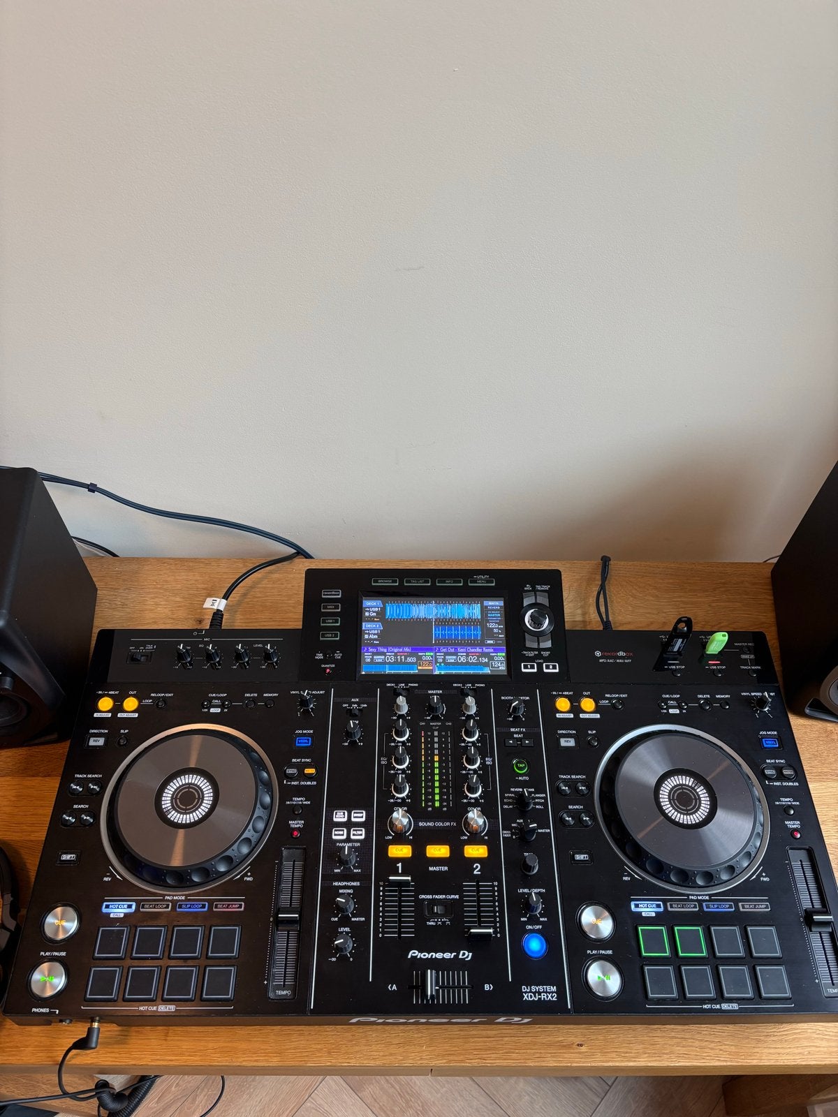 Pioneer DJ XDJ-RX2 Set: Speakers + Headphones, Ophalen, Zo goed als nieuw, Dj-set, Pioneer