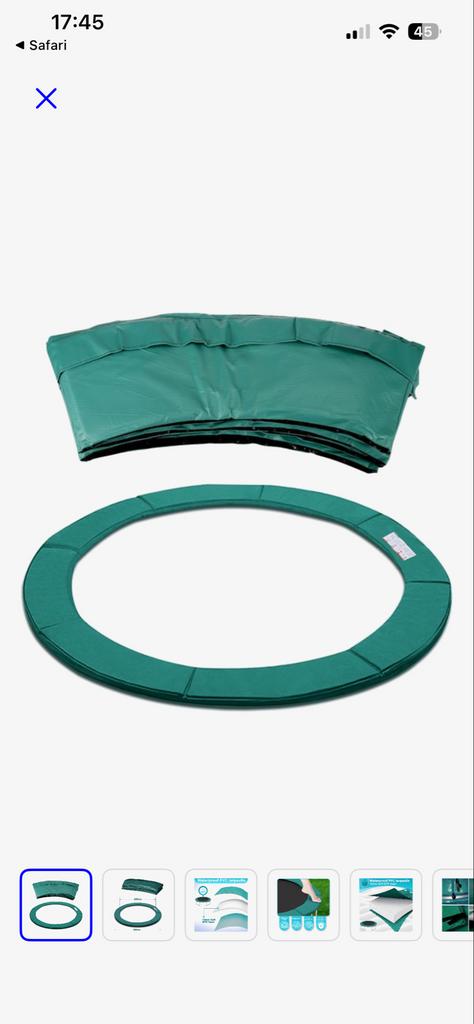 Trampoline randbescherming Cranenbroek, Ophalen, Zo goed als nieuw