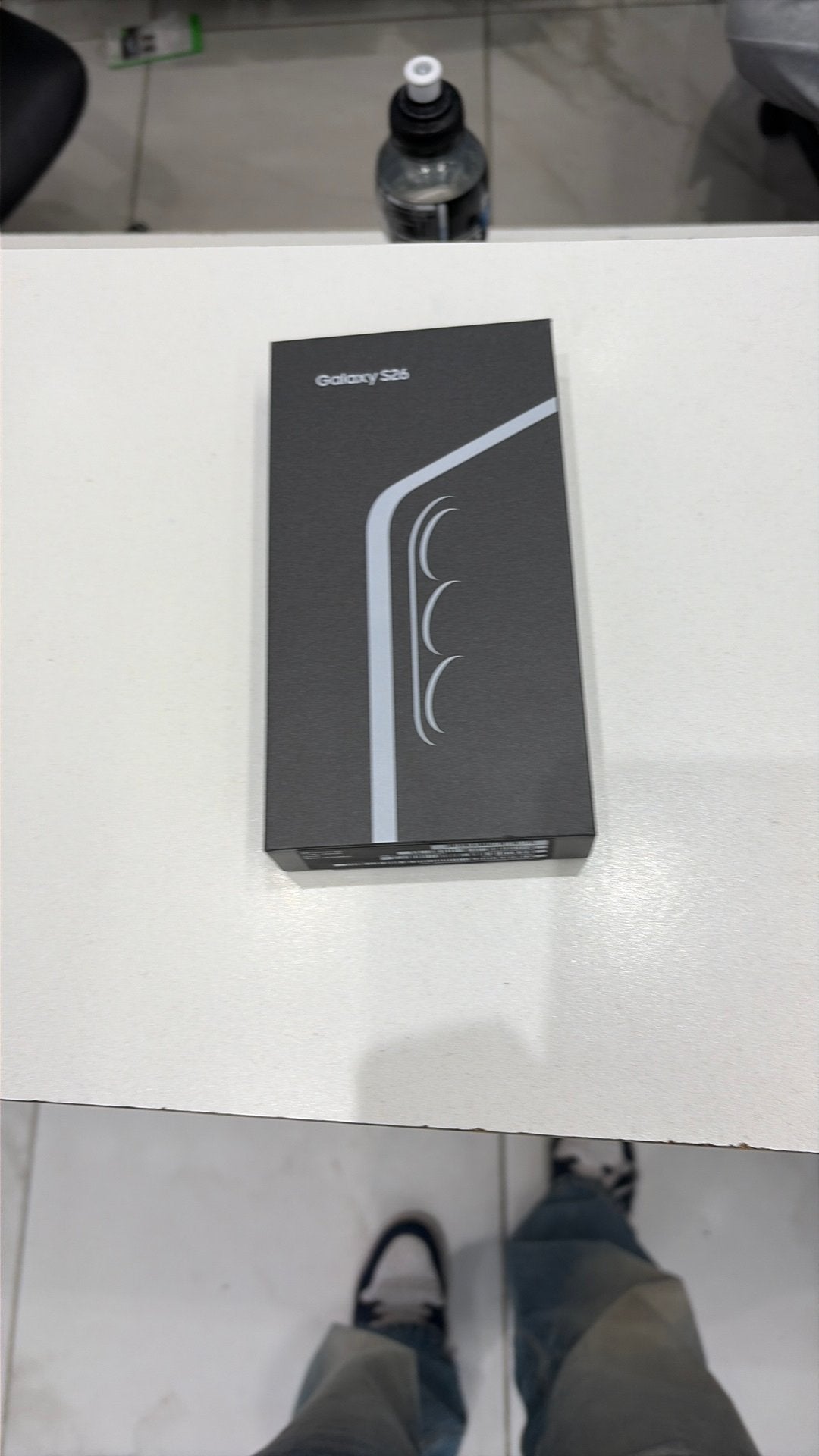 Samsung s26 black 256gb nieuw in doos, Ophalen of Verzenden, Zo goed als nieuw