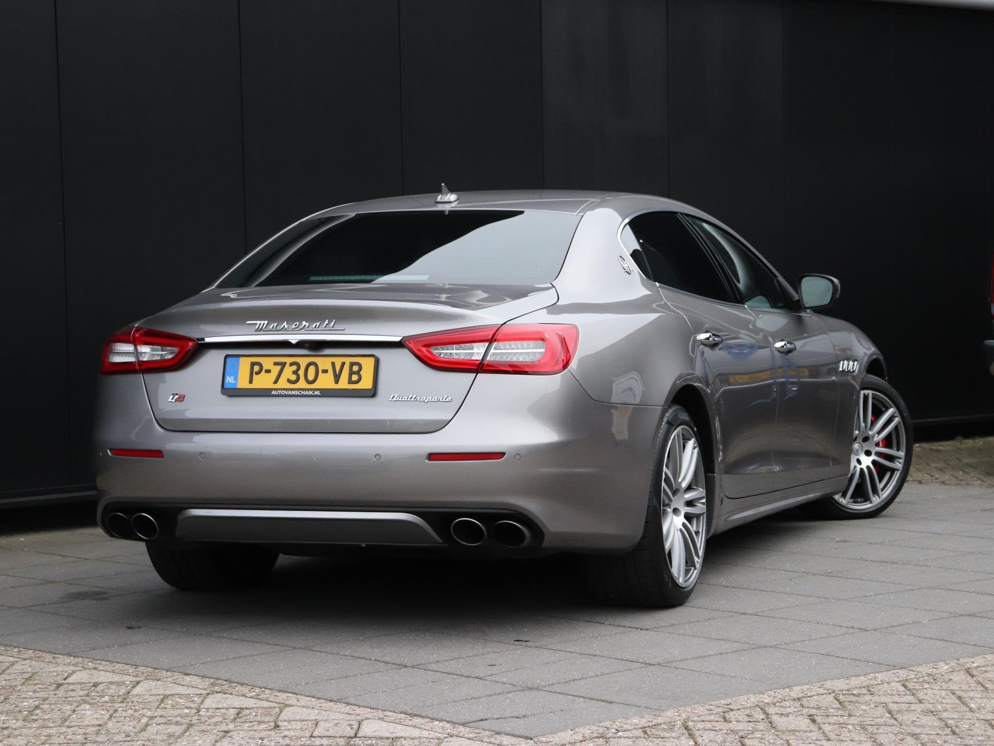 Maserati Quattroporte 3.0 S Q4 | H&K | MEMORY | LEDER | 360, Auto's, Maserati, Automaat, Euro 5, Stof, Gebruikt