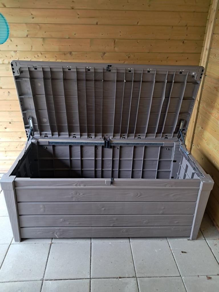 Opbergbox voor tuinkussens - zo goed als nieuw, Ophalen, Zo goed als nieuw, Kunststof, Overige typen