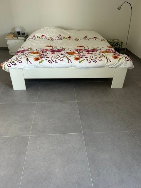 Auping bedframe 180x200 wit, Huis en Inrichting, Slaapkamer | Bedden, Gebruikt, Tweepersoons, 180 cm, 200 cm, Hout, Wit, Ophalen