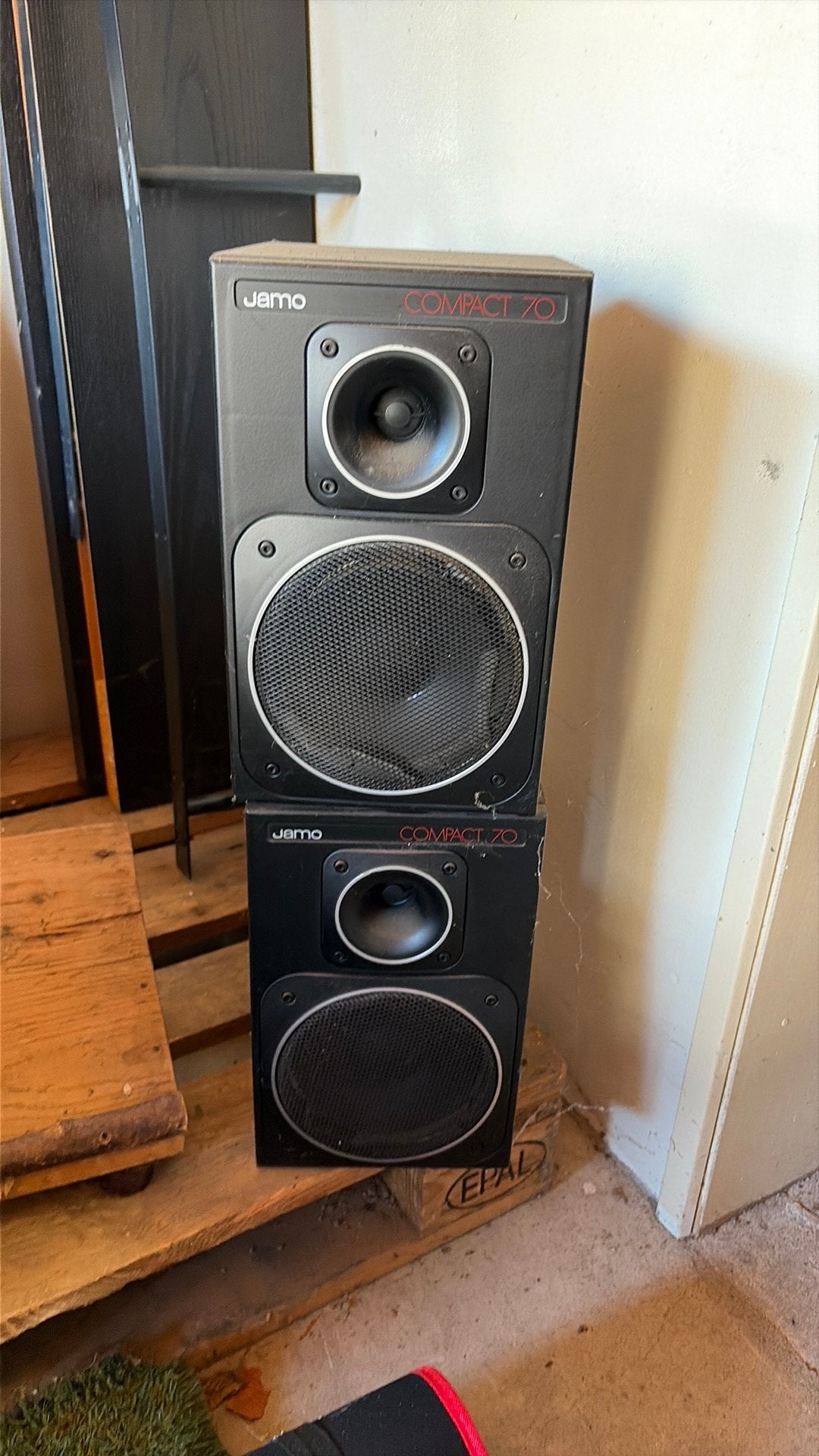 2 jamo boxen, Audio, Tv en Foto, Luidsprekers, Ophalen, Gebruikt, 60 tot 120 watt, Jamo