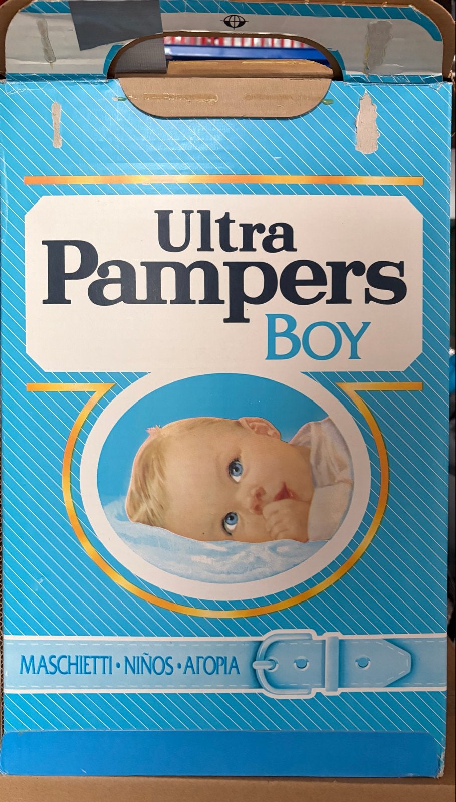Vintage Pampers luiers (3 dozen) - Eind jaren '80, Verzamelen, Ophalen, Gebruikt