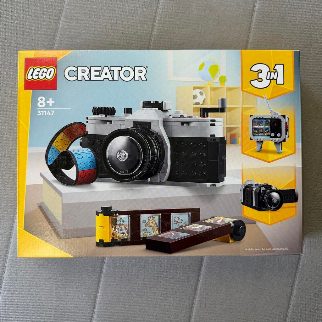 Nieuw LEGO Creator 3in1 Retro Camera (31147), Lego, Lego, Lego, Nieuw