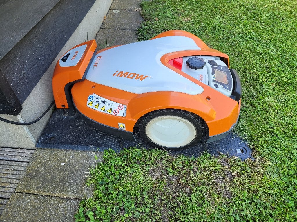 Stihl RMI 632 P robotmaaier, Tuin en Terras, Grasmaaiers, Ophalen, Cirkelmaaier, Stihl, Gebruikt