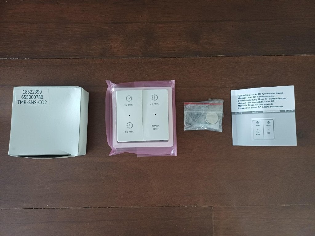 RF zender Zehnder afstandsbediening nieuw, Ophalen of Verzenden, Nieuw, Afzuiger