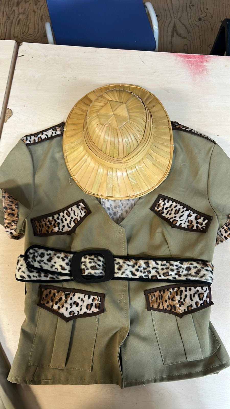 Safariepak met hoed, Kleding | Dames, Carnavalskleding en Feestkleding, Ophalen of Verzenden, Zo goed als nieuw, Carnaval